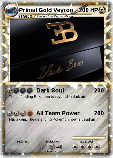Pokemon Primal Gold Veyron