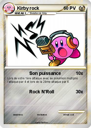 Pokemon Kirby rock