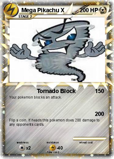 Pokemon Mega Pikachu X