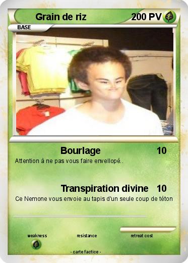 Pokemon Grain de riz