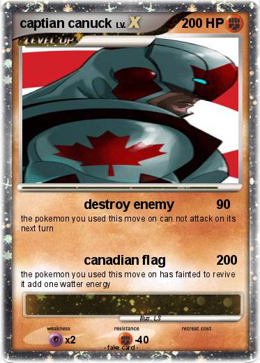 Pokemon captian canuck