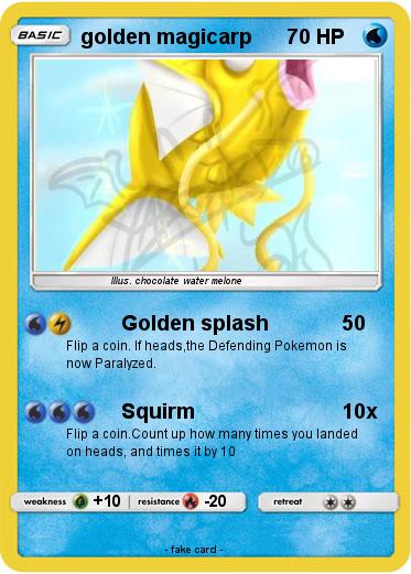 Pokemon golden magicarp