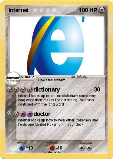 Pokemon internet
