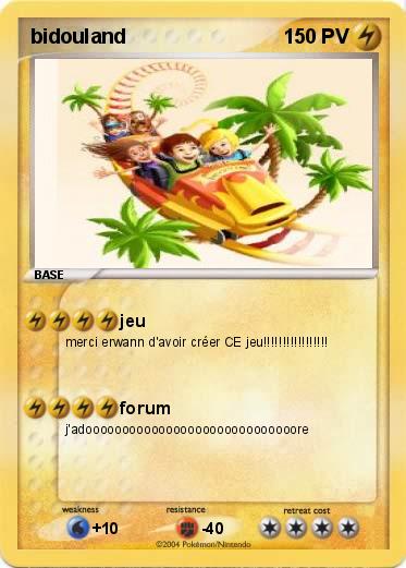 Pokemon bidouland