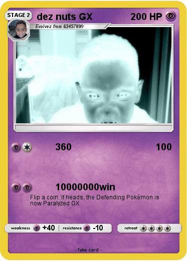 Pokemon dez nuts GX