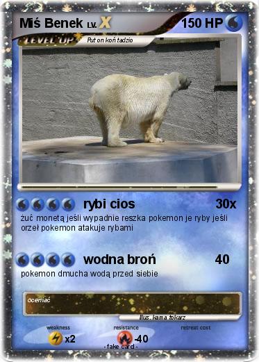 Pokemon Miś Benek