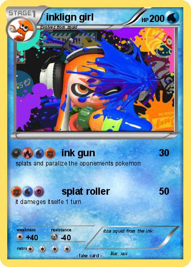 Pokemon inklign girl