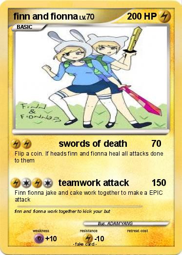 Pokemon finn and fionna