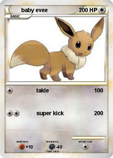 Pokemon baby evee