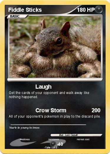 Pokemon Fiddle Sticks