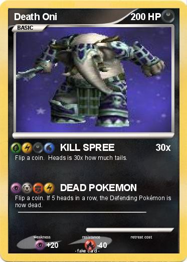 Pokemon Death Oni