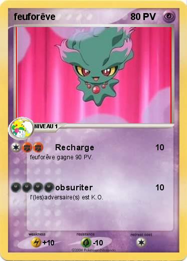 Pokemon feuforêve