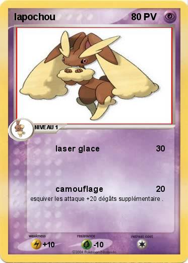Pokemon lapochou