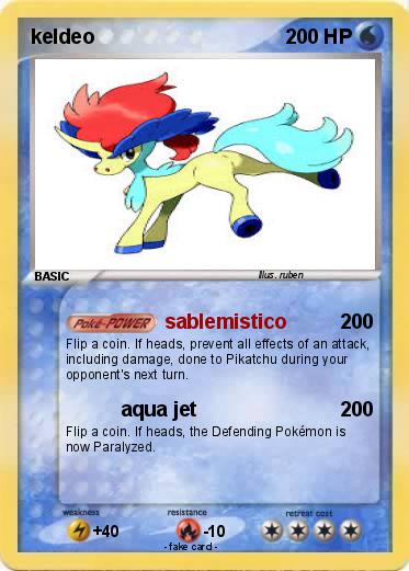 Pokemon keldeo