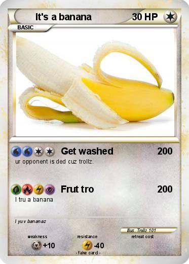 Pokemon It's a banana