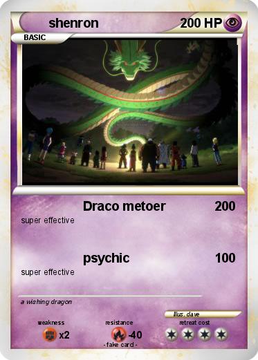 Pokemon shenron