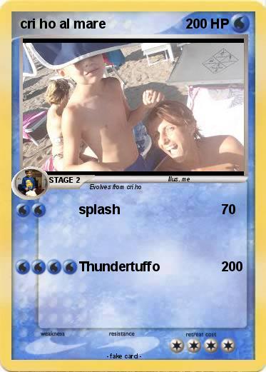 Pokemon cri ho al mare