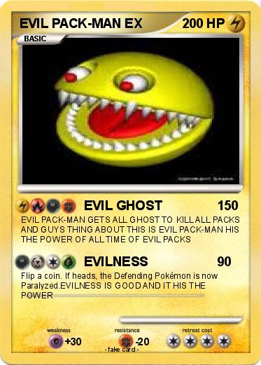 Pokemon EVIL PACK-MAN EX
