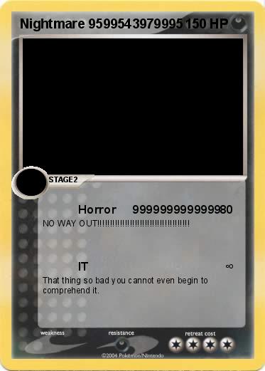 Pokemon Nightmare 9599543979995