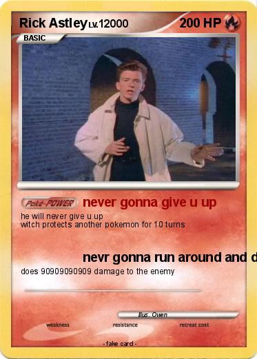 Pokemon Rick Astley