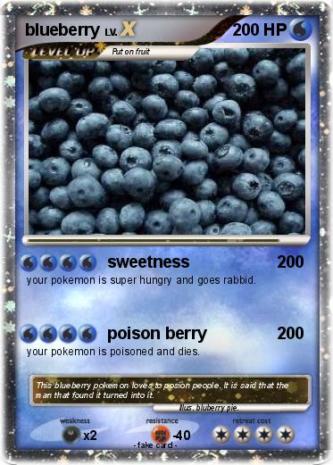 Pokemon blueberry