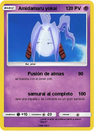 Pokemon Amidamaru yokai