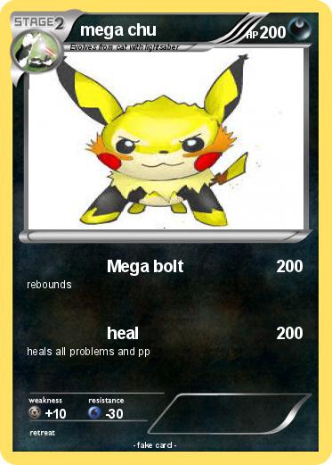 Pokemon mega chu