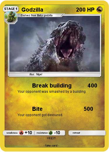 Pokemon Godzilla