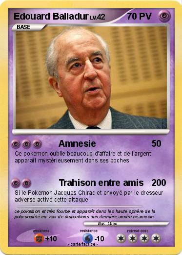 Pokemon Edouard Balladur