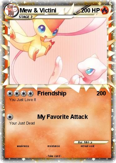 Pokemon Mew & Victini