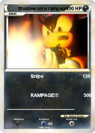 Pokemon Shadow on a rampage