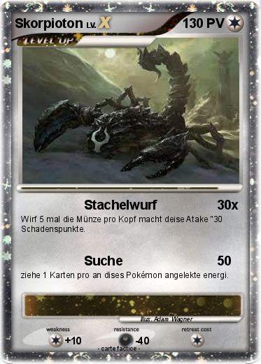 Pokemon Skorpioton