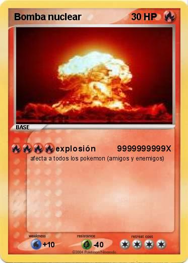Pokemon Bomba nuclear