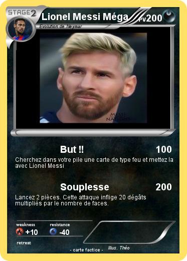 Pokemon Lionel Messi Méga