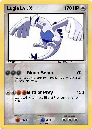 Pokemon Lugia Lvl. X
