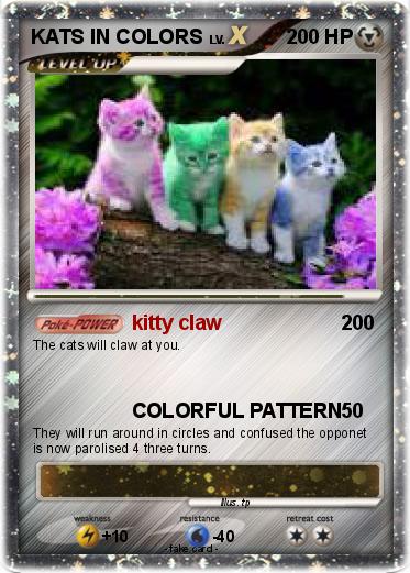 Pokemon KATS IN COLORS