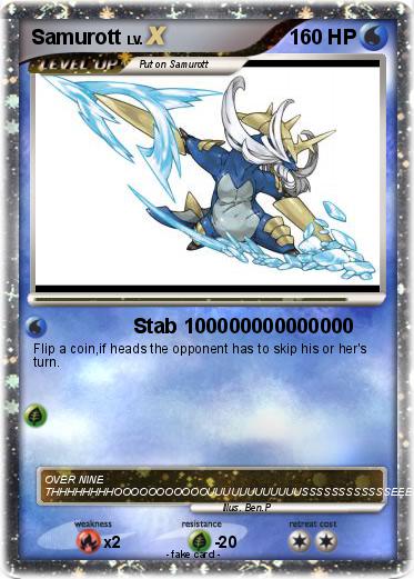 Pokemon Samurott