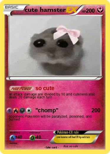Pokemon cute hamster