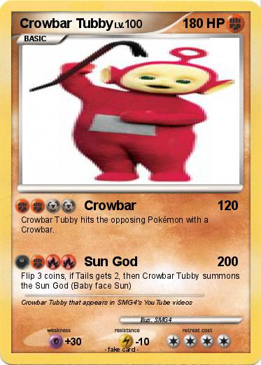 Pokemon Crowbar Tubby