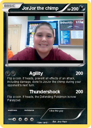 Pokemon JorJor the chimp