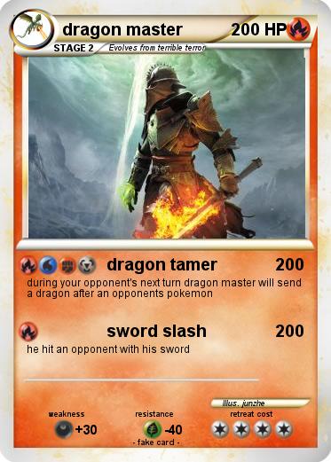 Pokemon dragon master