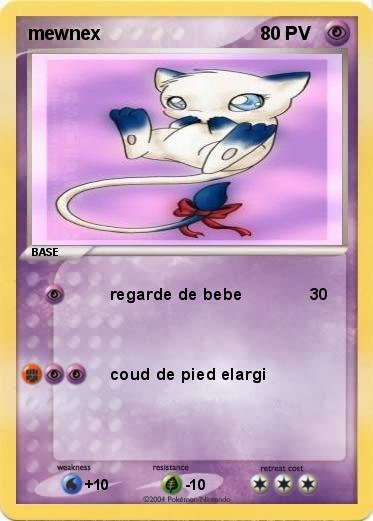 Pokemon mewnex