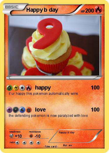 Pokemon Happy b day