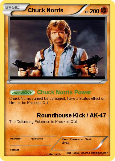 Pokemon Chuck Norris