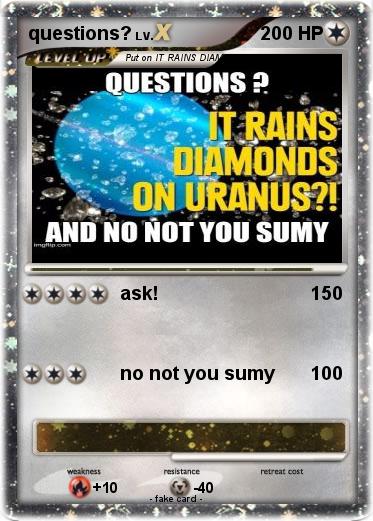 Pokemon questions?