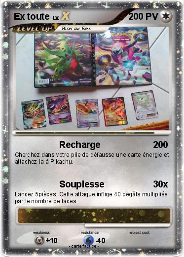 Pokemon Ex toute