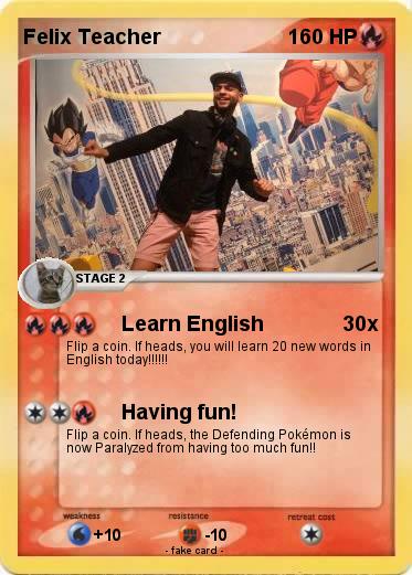 Pokemon Felix Teacher