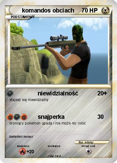 Pokemon komandos obciach