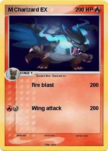 Pokemon M Charizard EX