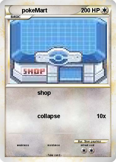 Pokemon pokeMart